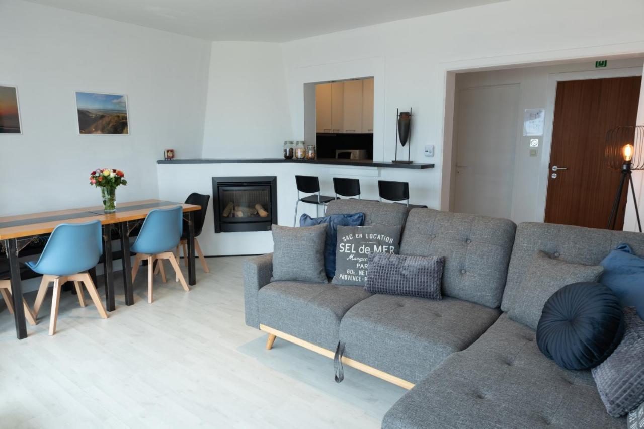 Appartamento Modern Met Uniek Zeezicht Koksijde